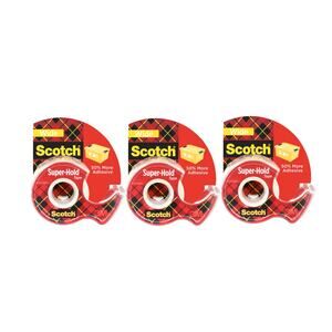 3 Pack Scotch Super Hold WIDE Tape 1.5 In X 650 In each